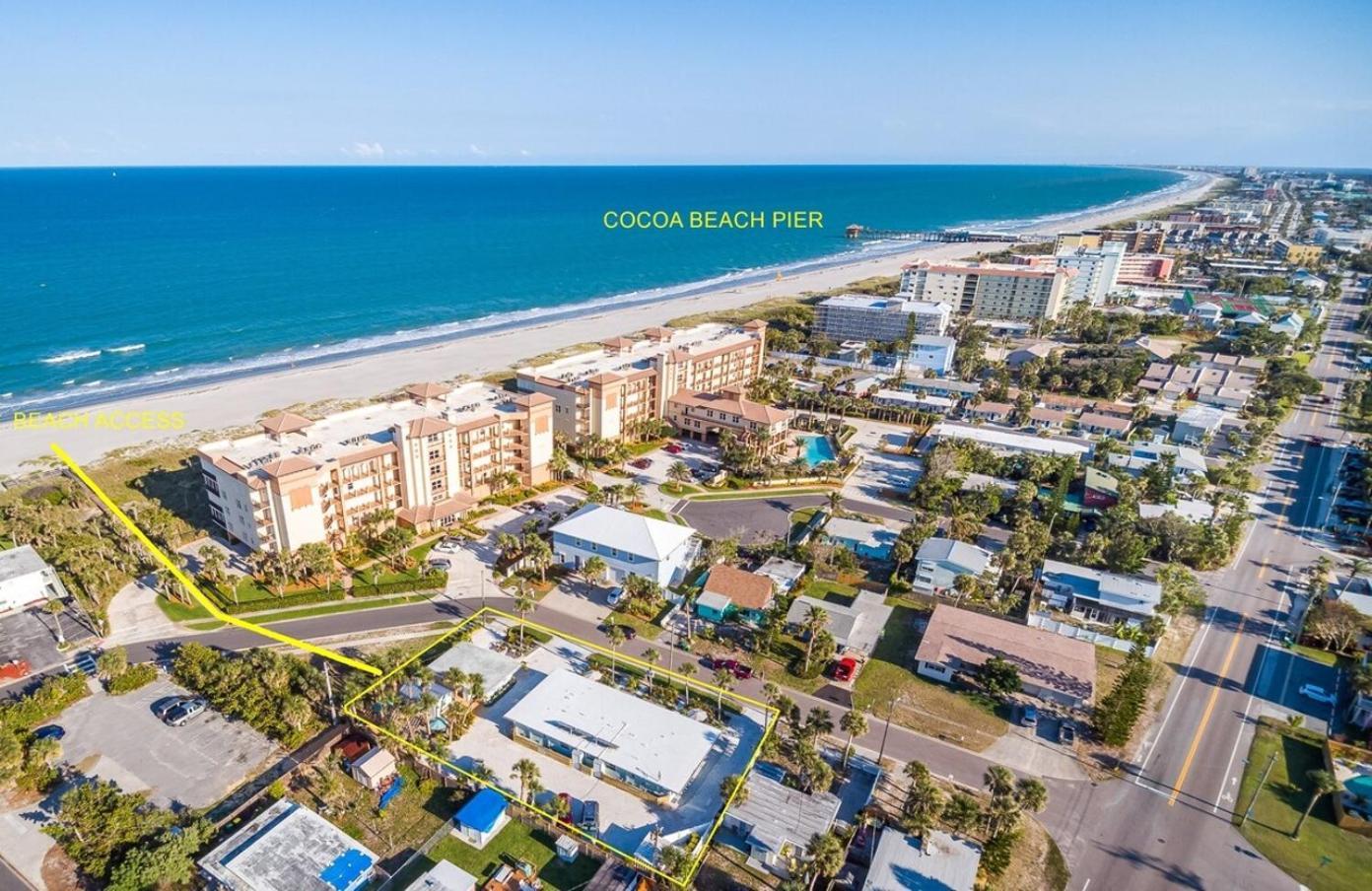 Boutique Vacation Rental Complex At Beach Cocoa Beach Exterior foto